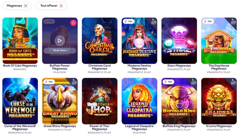 Wild Fortune Casino Megaways